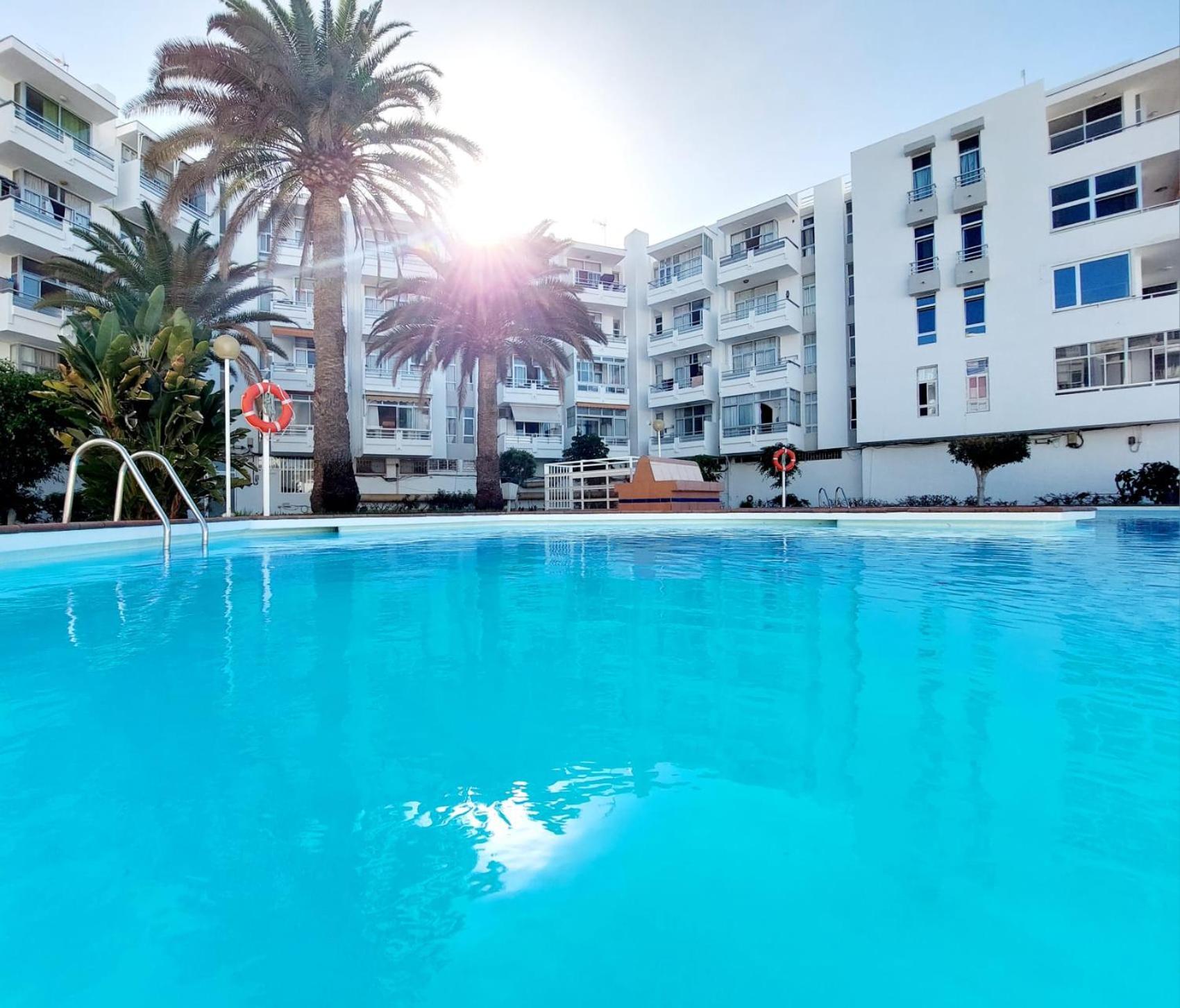 Apartamento Centrico Con Playa Y Piscina Playa del Ingles  Ngoại thất bức ảnh